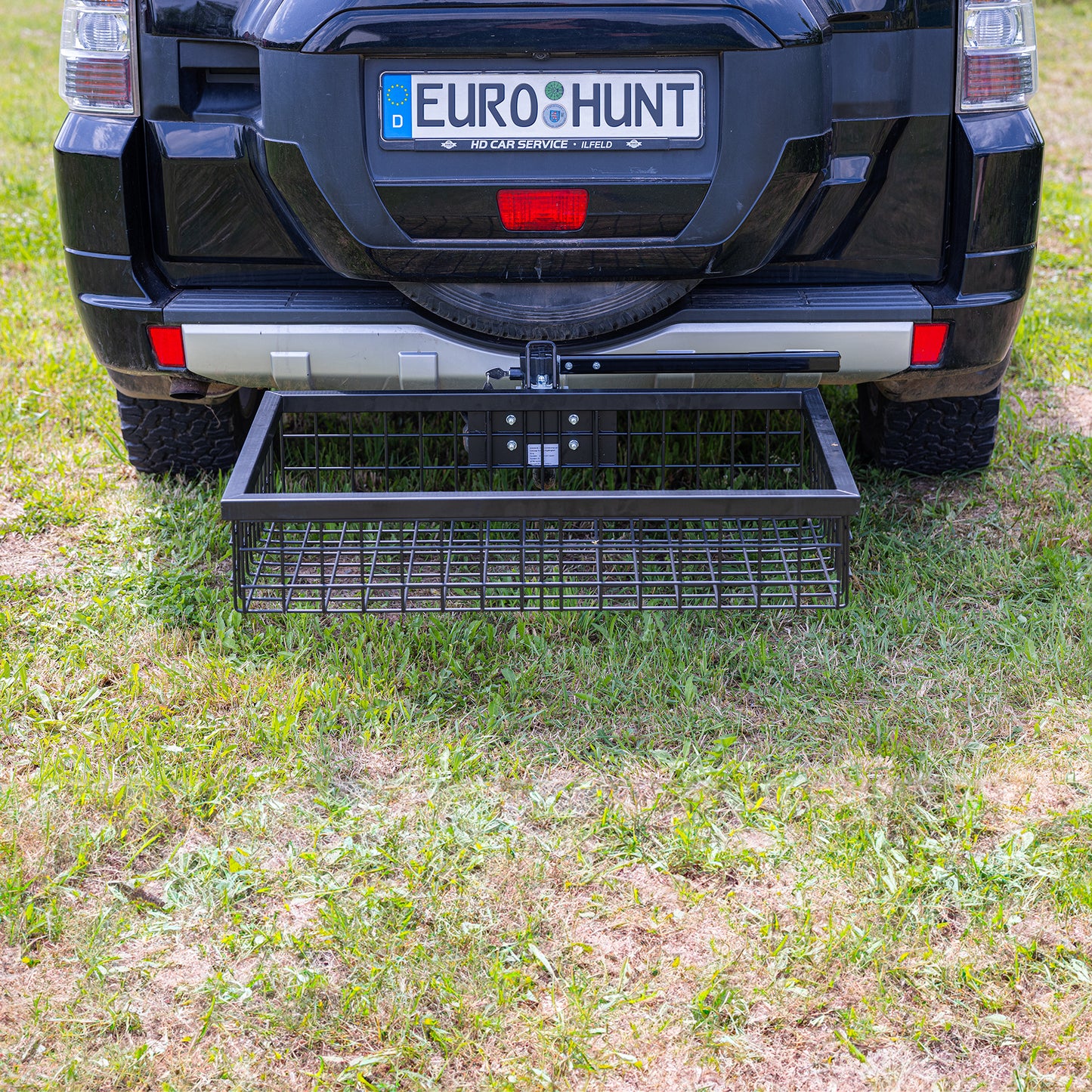 Trådkurv med foldned hurtigkobling