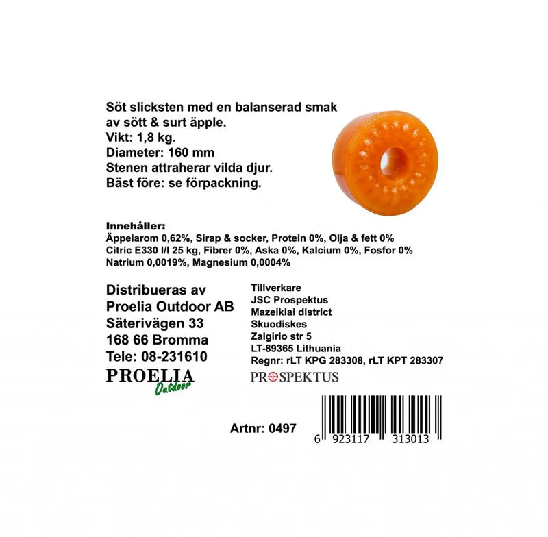 SLIKSTEN VILDSVIN ÆBLE 1,8 KG