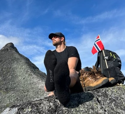 Marka aktive uldsokker, sorte