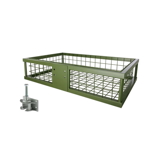 Trådkurv coated 89 cm x 58cm x 20 cm med plug - in kobling