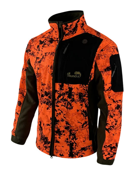 Valdres Fleecejakke Invisíble Blaze Fire