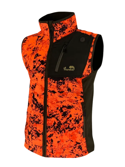 Valdres Fleecevest DC Invisiblel Blaze Fire (dame model)